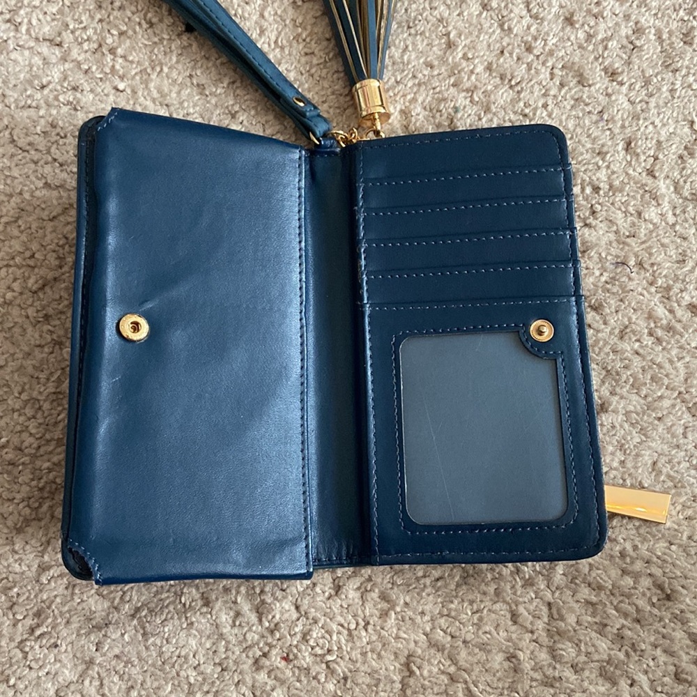 blue wallet - Picture 3 of 3
